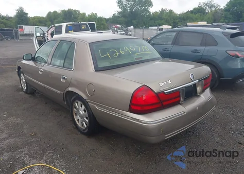 2004 Mercury Grand Marquis Ls из США, поврежденный, VIN 2MEFM75W14X675043